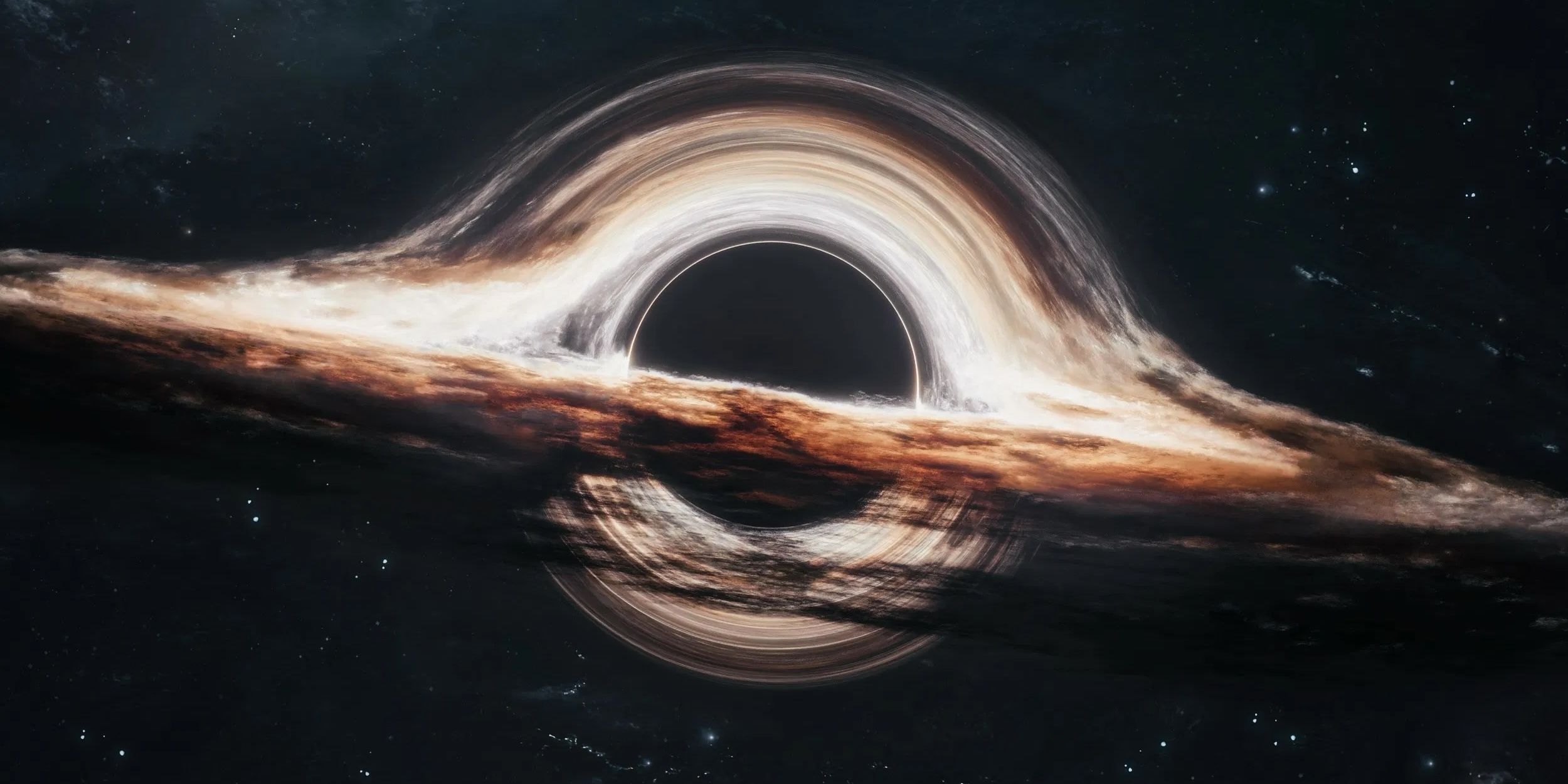 Кадр из научно-фантастического фильма с космическими элементами