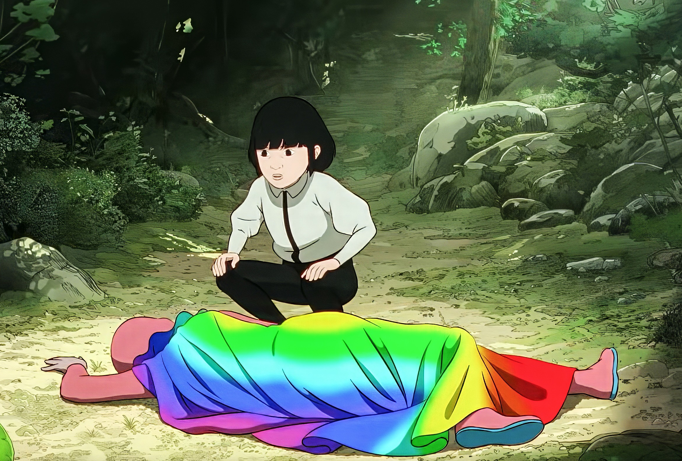 Футуристический купол, защищающий людей от неблагоприятных условий