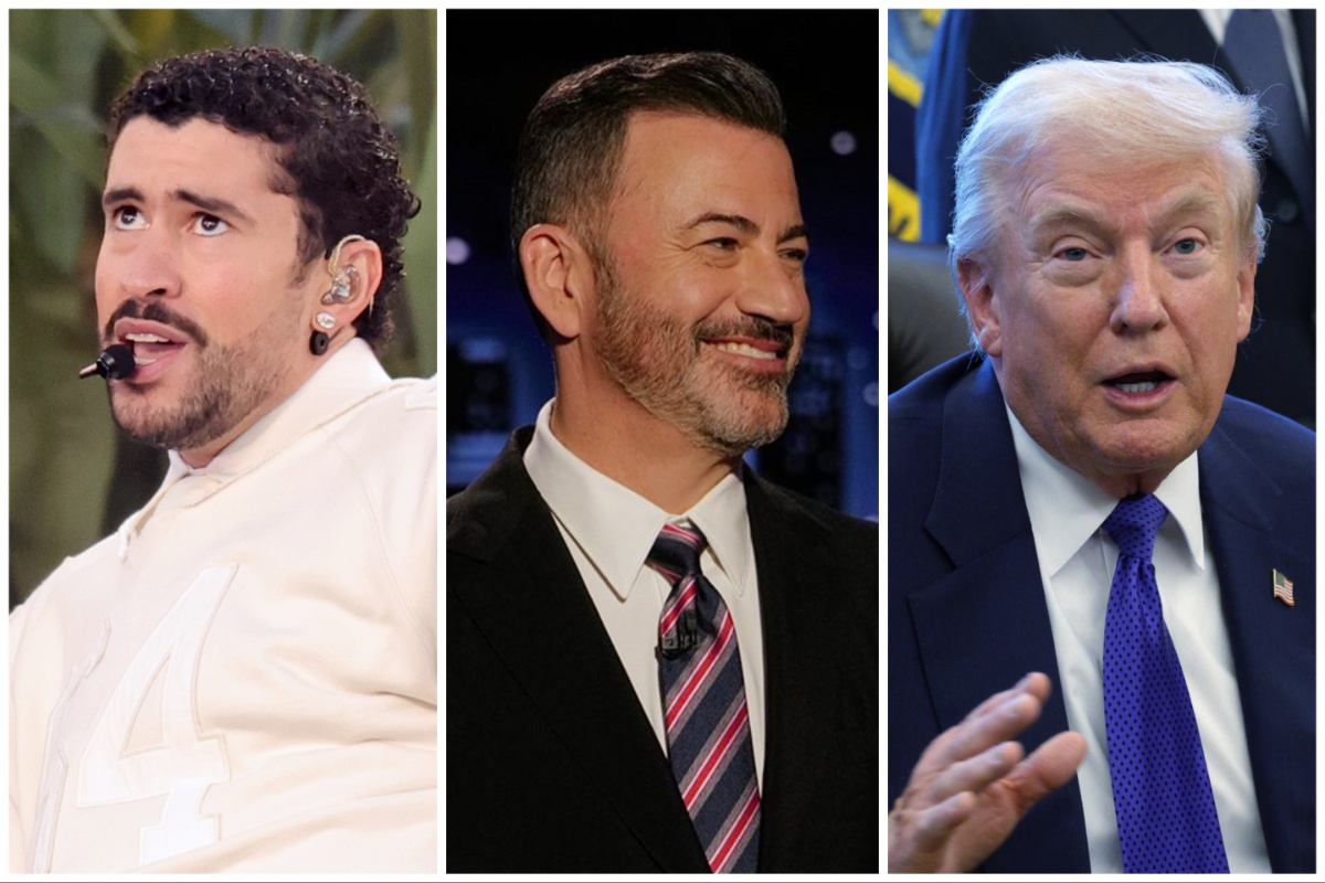 Джимми Киммел обсуждает Трампа и Bad Bunny на шоу