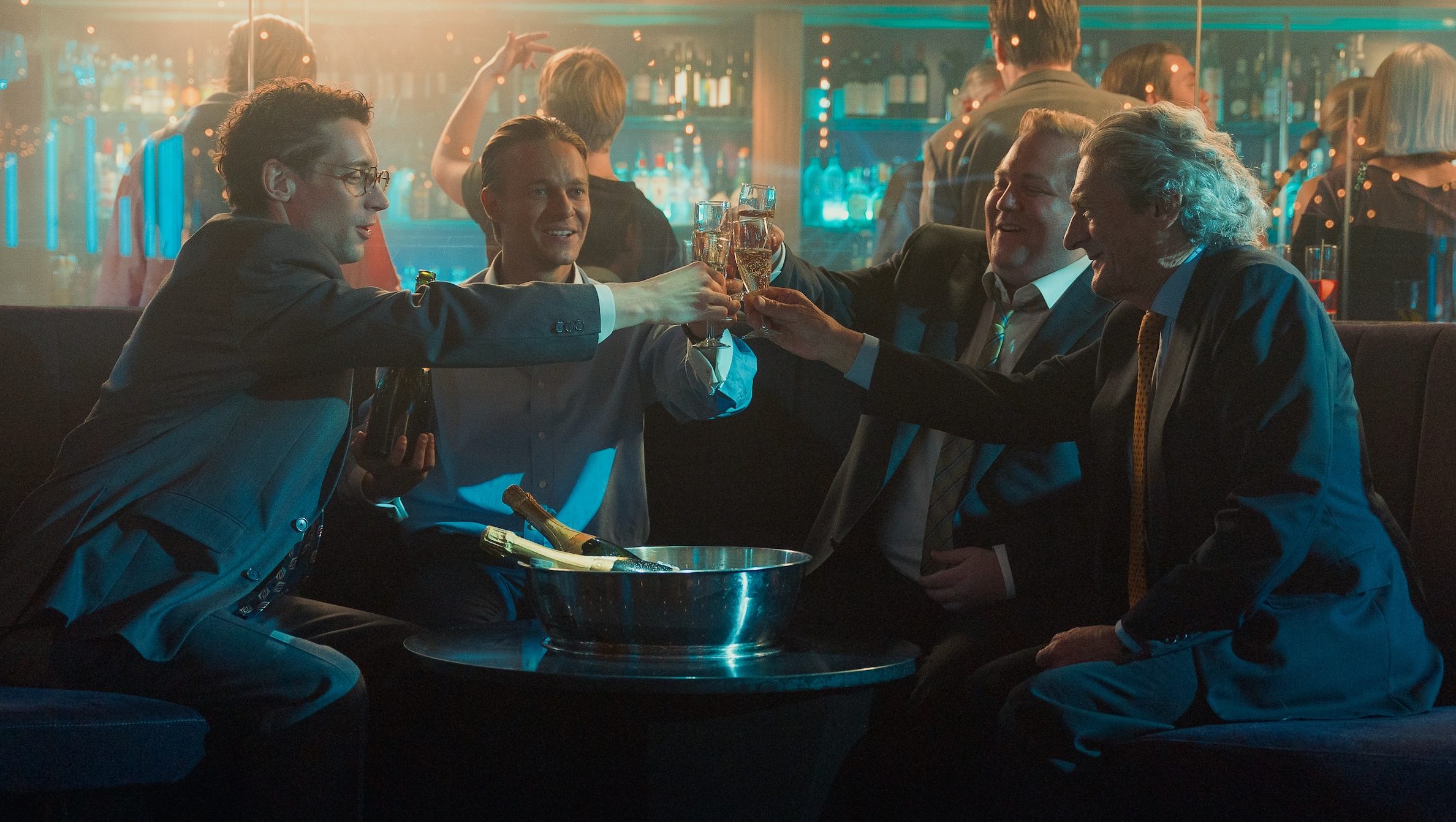 Актер Найджел Хаверс в роли лорда Мойна в «Золотых мальчиках»