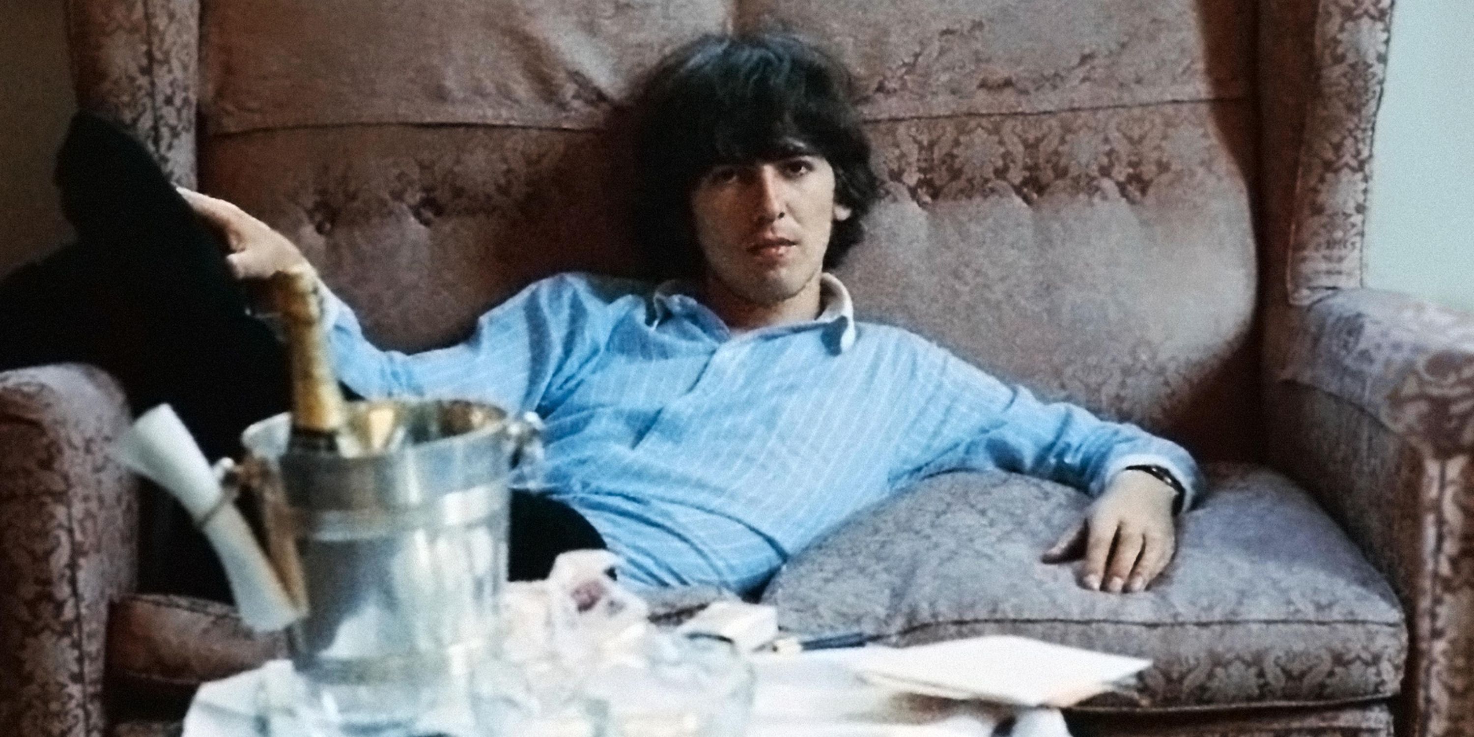 Джордж Харрисон и The Beatles в студии