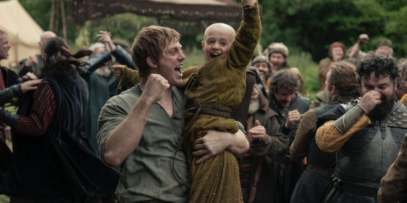 Сцена турнира из сериала Рыцарь семи королевств