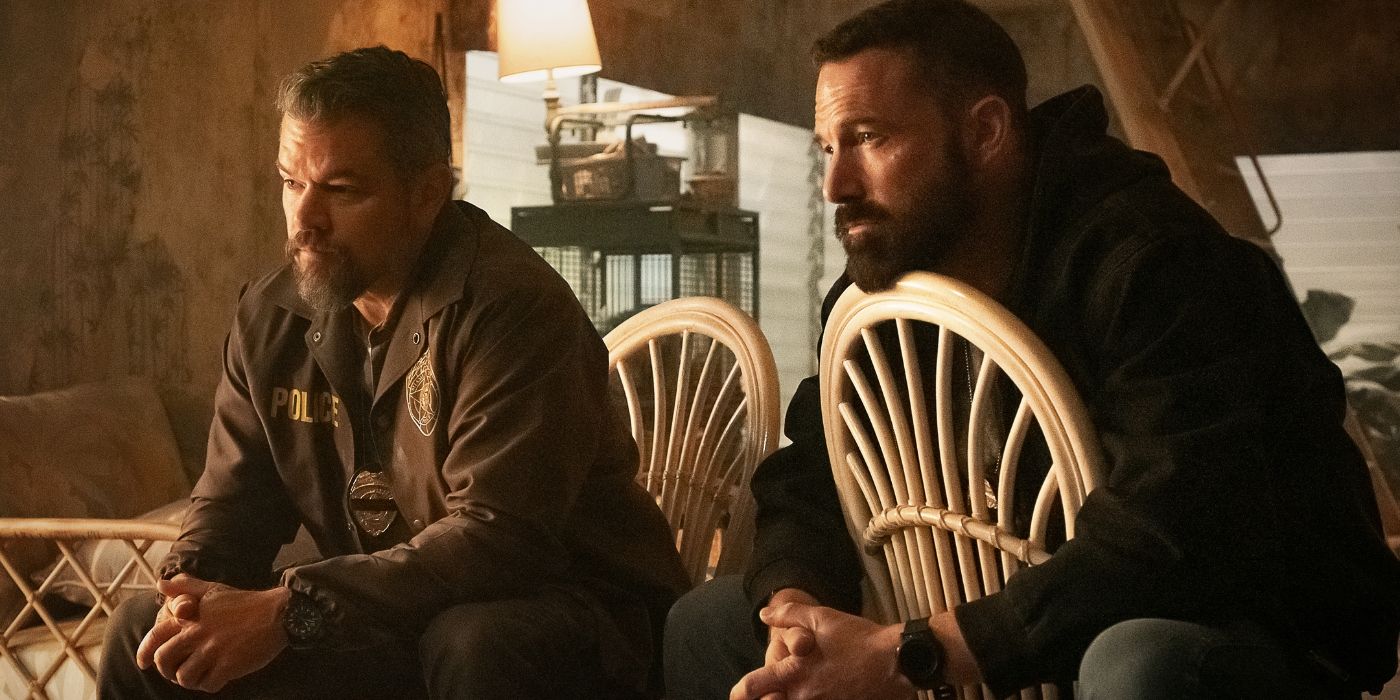 Мэтт Дэймон и Бен Аффлек в фильме 'The Rip'