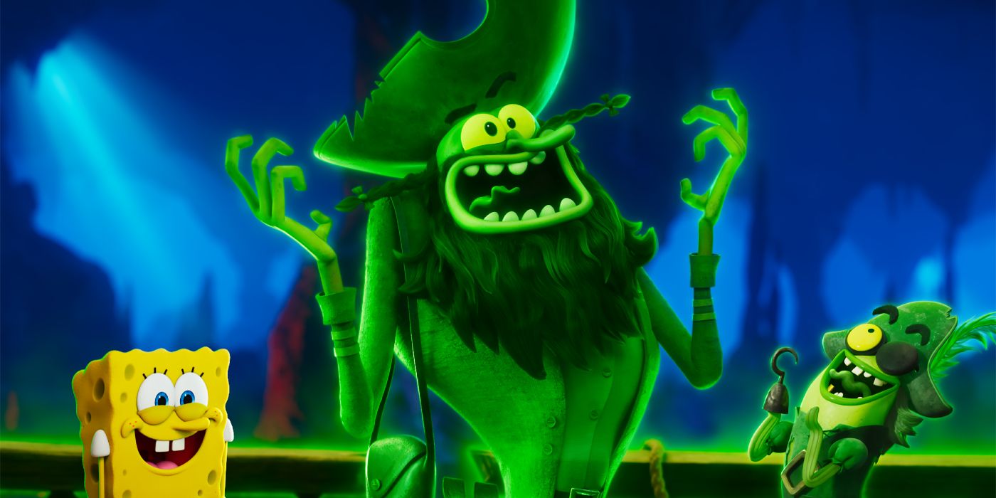 Марк Хэмилл в образе Летучего Голландца из фильма о Губке Бобе