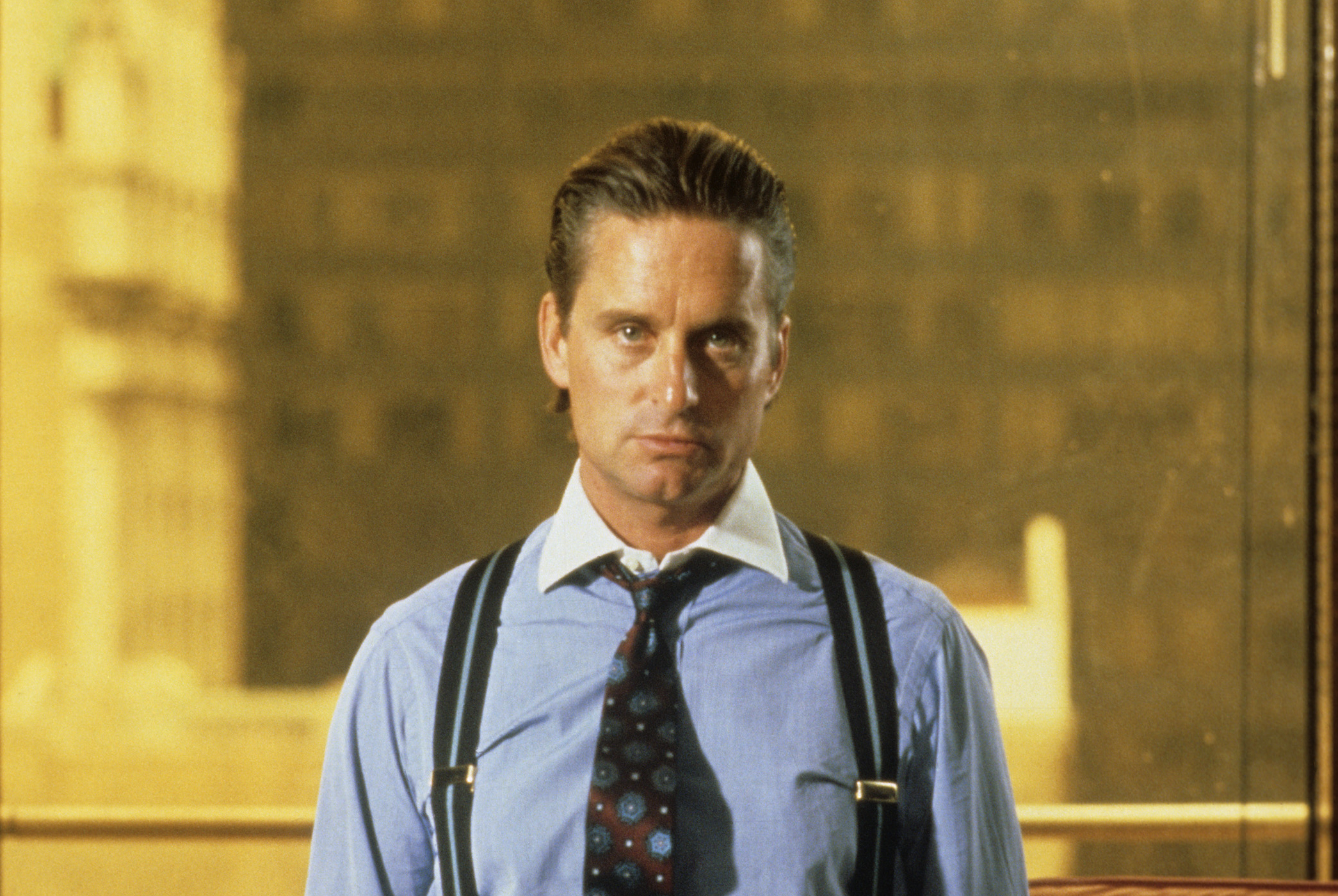 Майкл Дуглас на фестивале TCM, обсуждающий «Уолл-стрит»